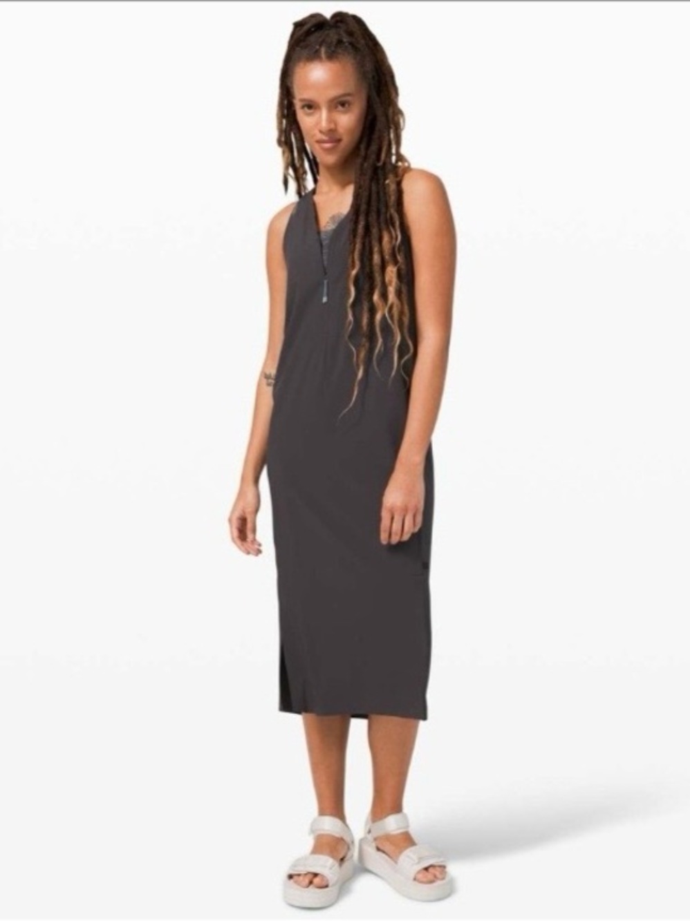 Lululemon Sarala Dress *lululemon lab Black Granite M